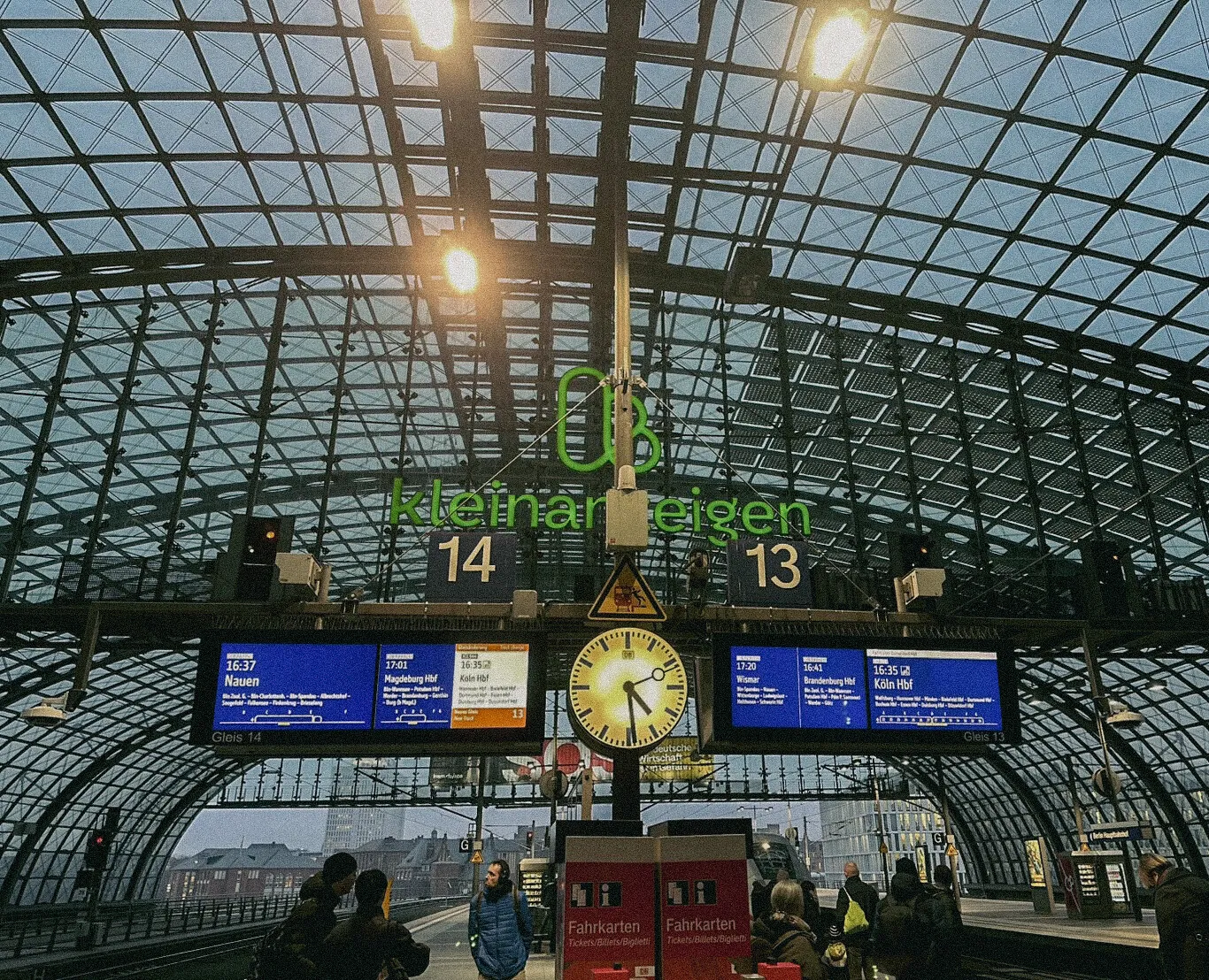 Train station in Germany