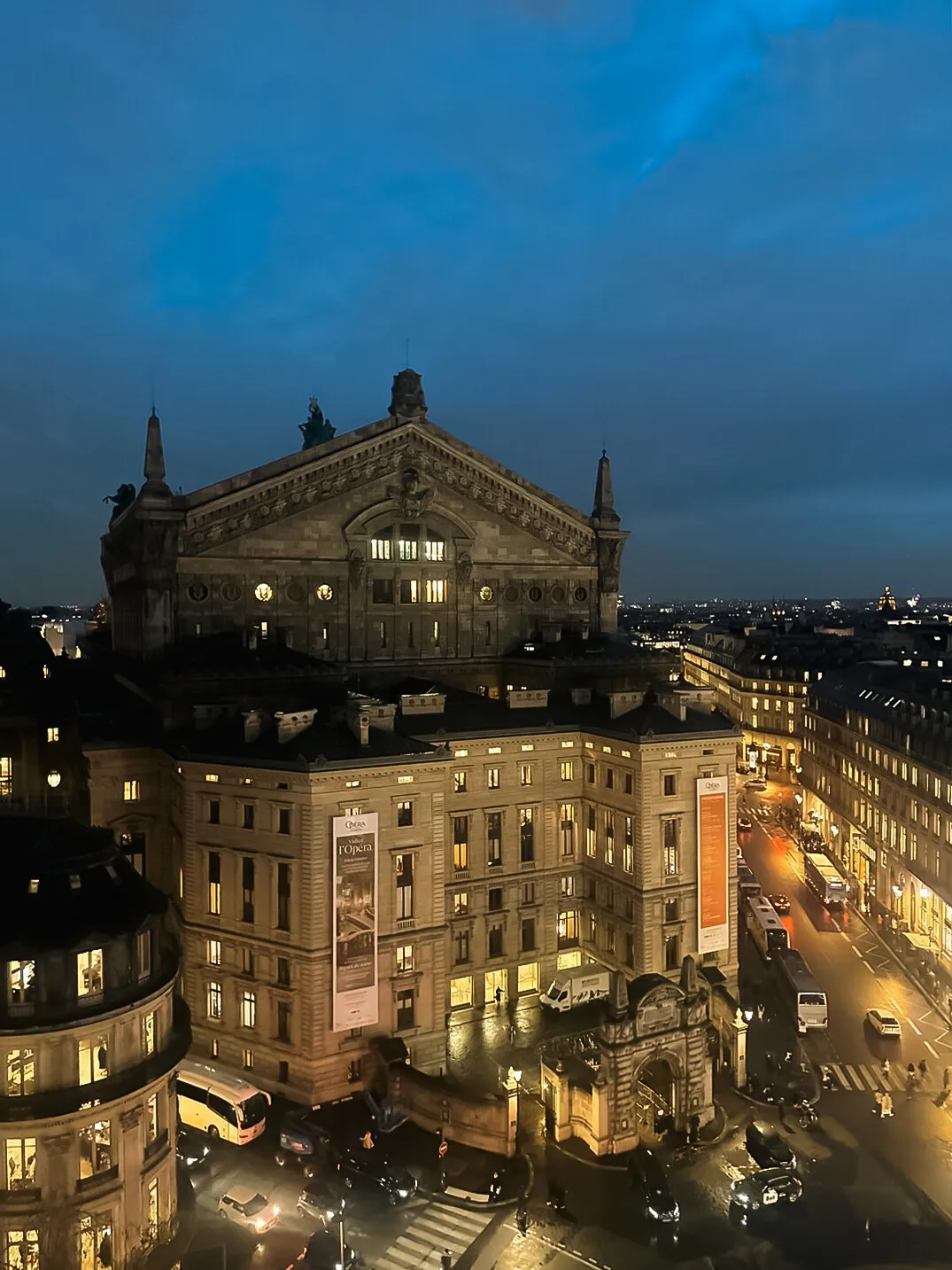 Paris night view