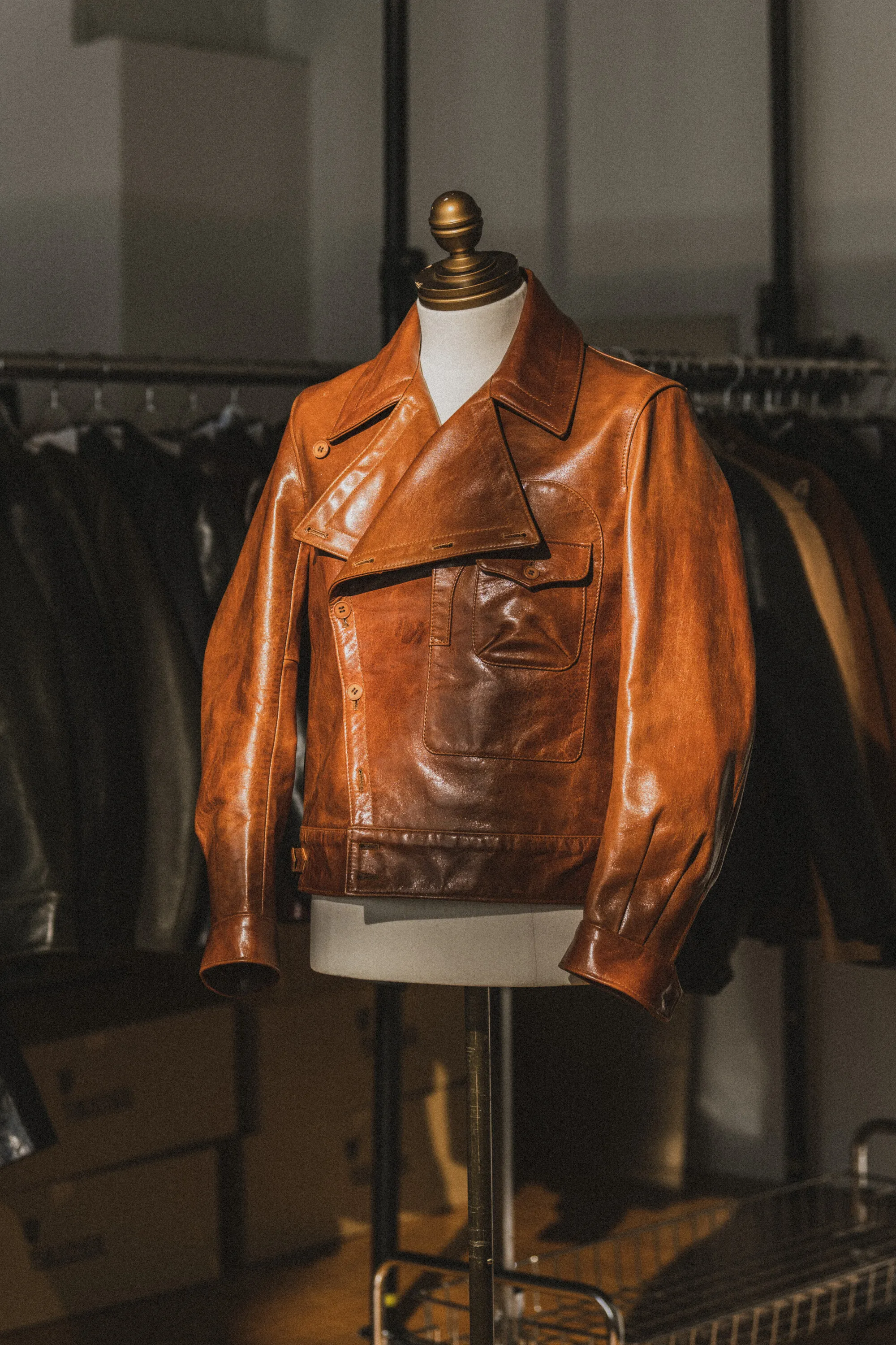  leather jacket brand