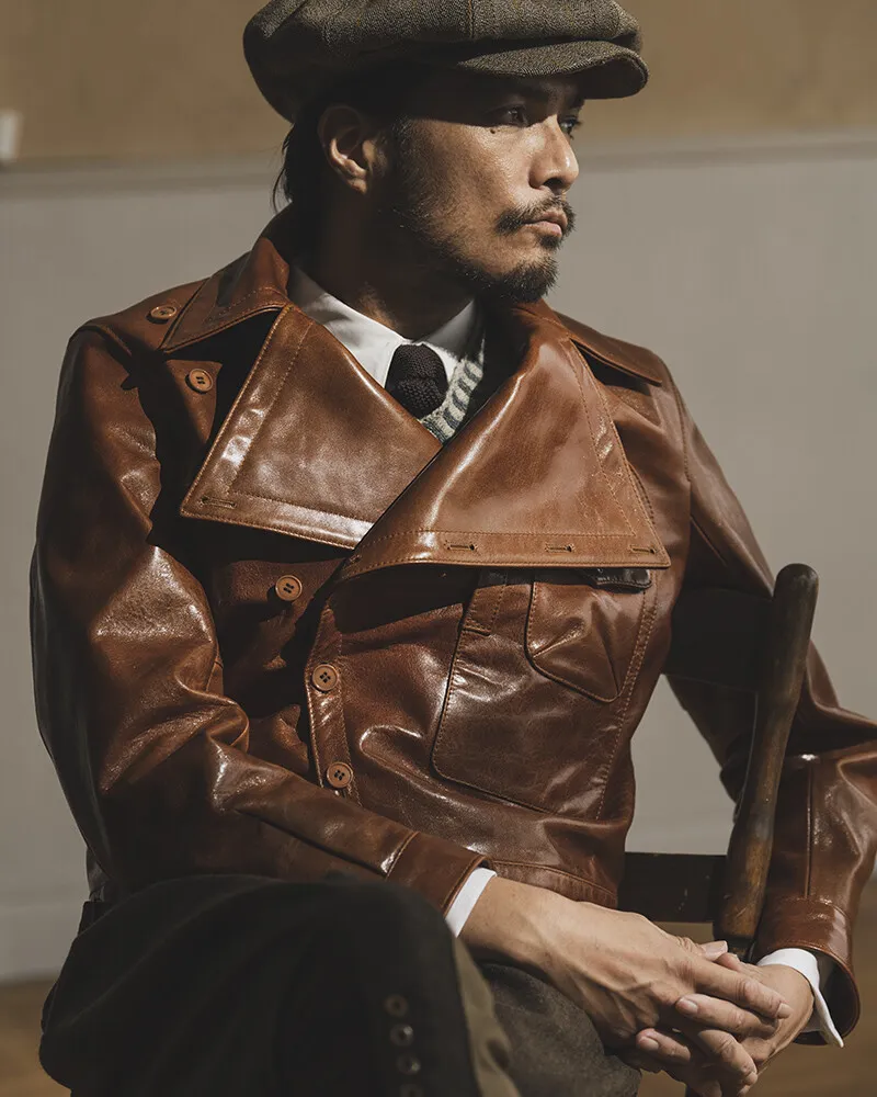  leather jacket brand
