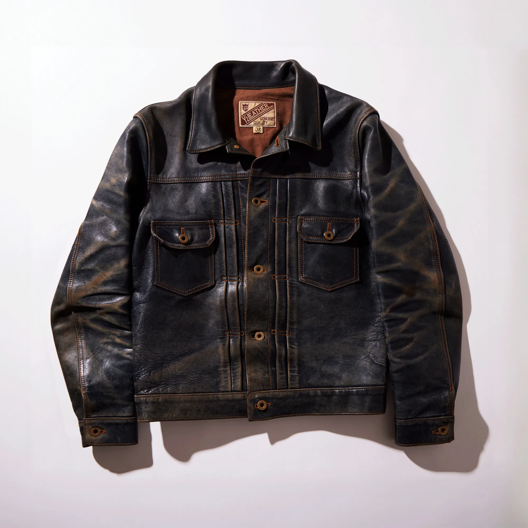leather jacket brand