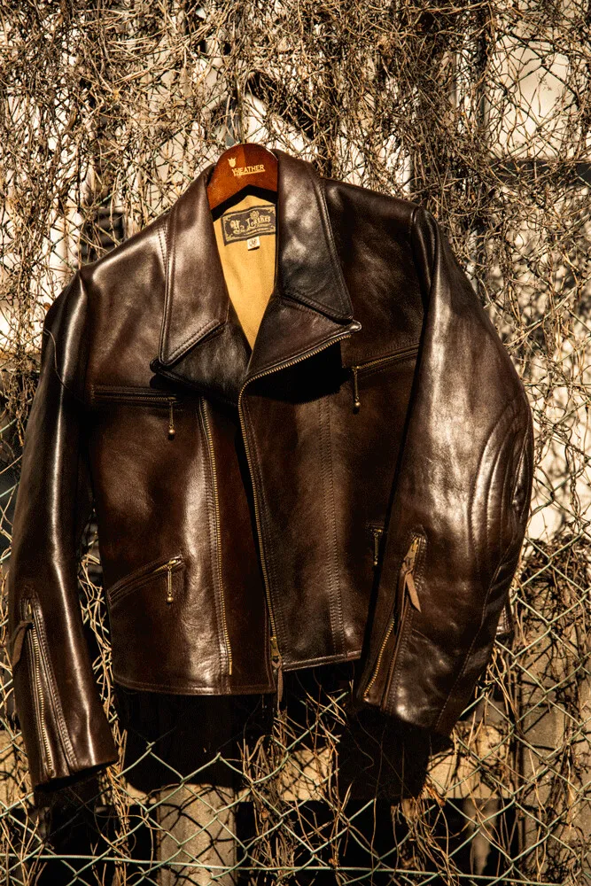 leather jacket brand