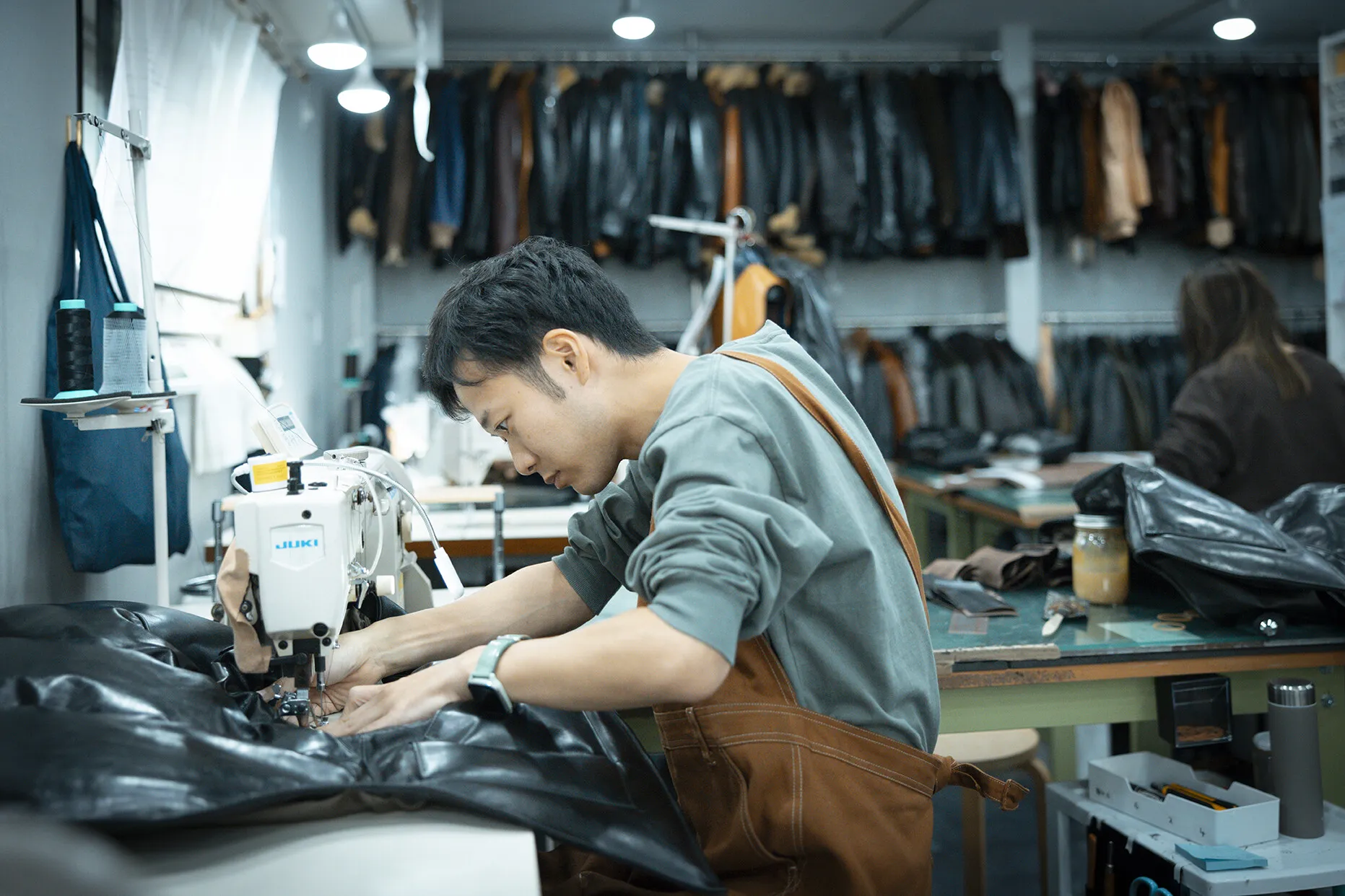 Y'2 LEATHER's Craftsmanship leather jacket brand