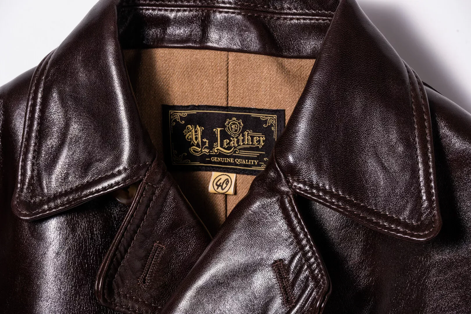 ANILINE HORSE SICILIAN JACKET (YK-10)