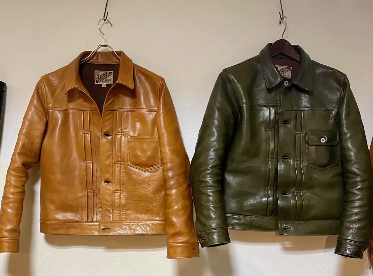 ECO HORSE VS KAKISHIBU HORSE leather jacket brand