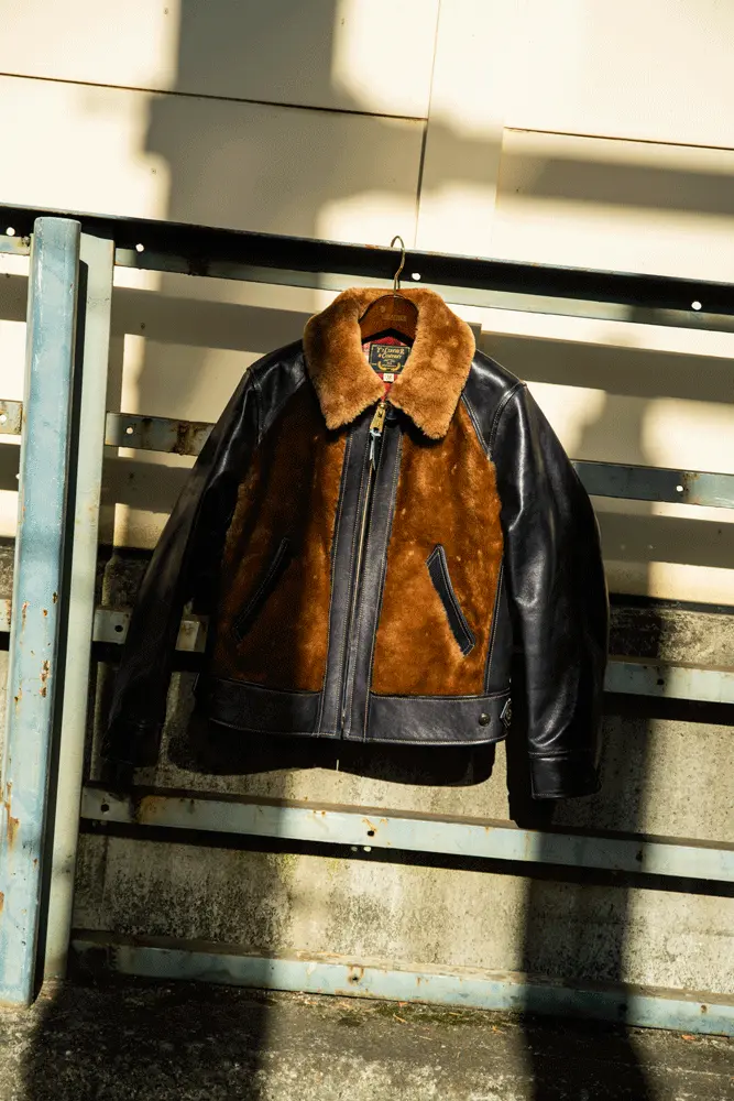 INDIGO HORSE GRIZZLY JACKET ~ 25th Anniversary Limited ~ | Y'2 LEATHER