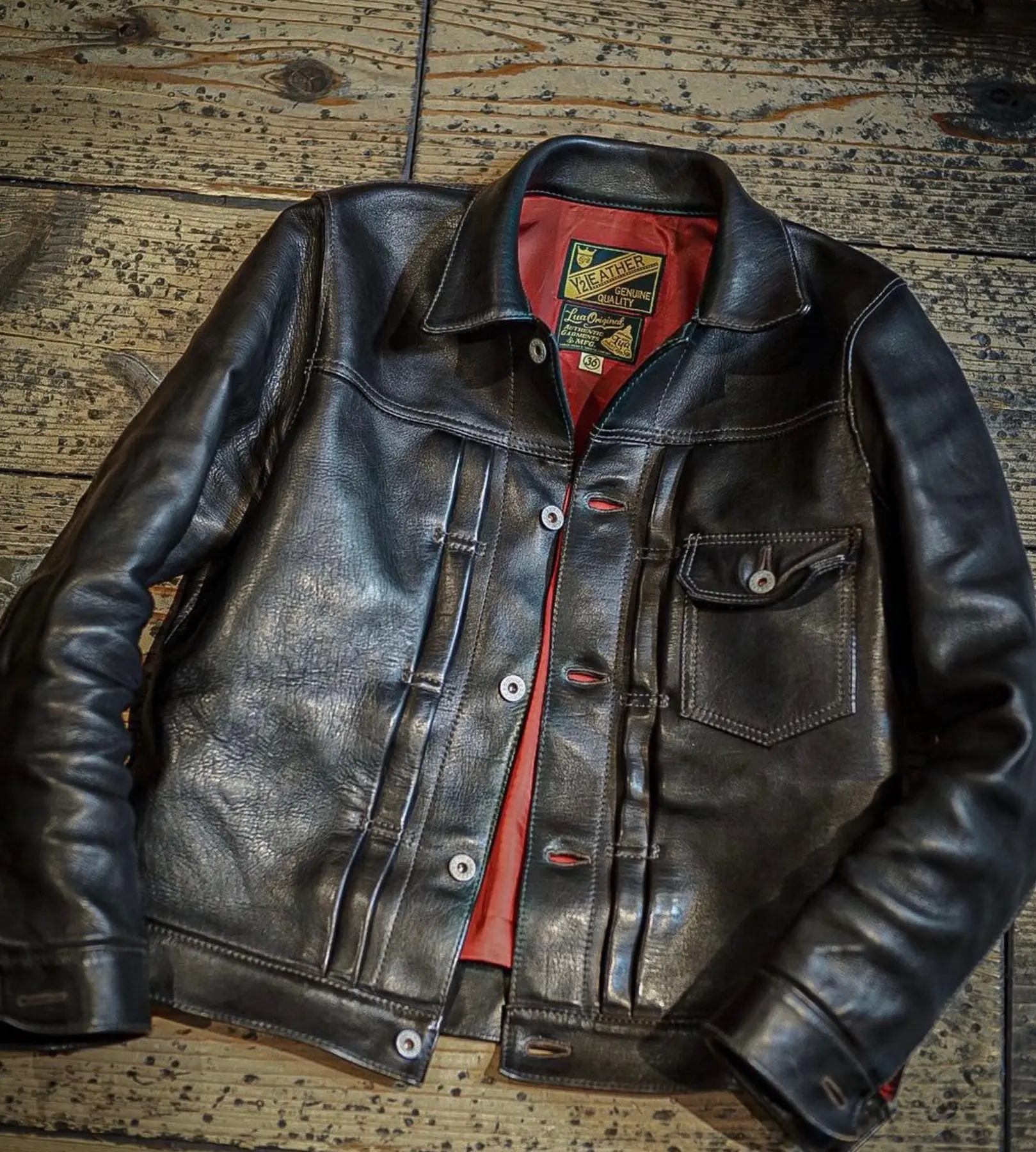  leather jacket brand