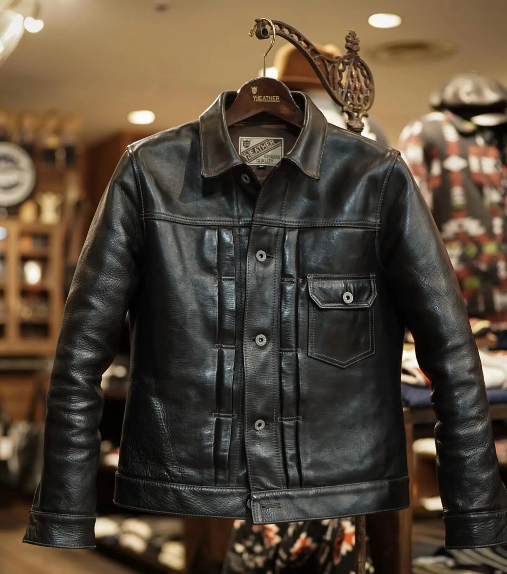  leather jacket brand