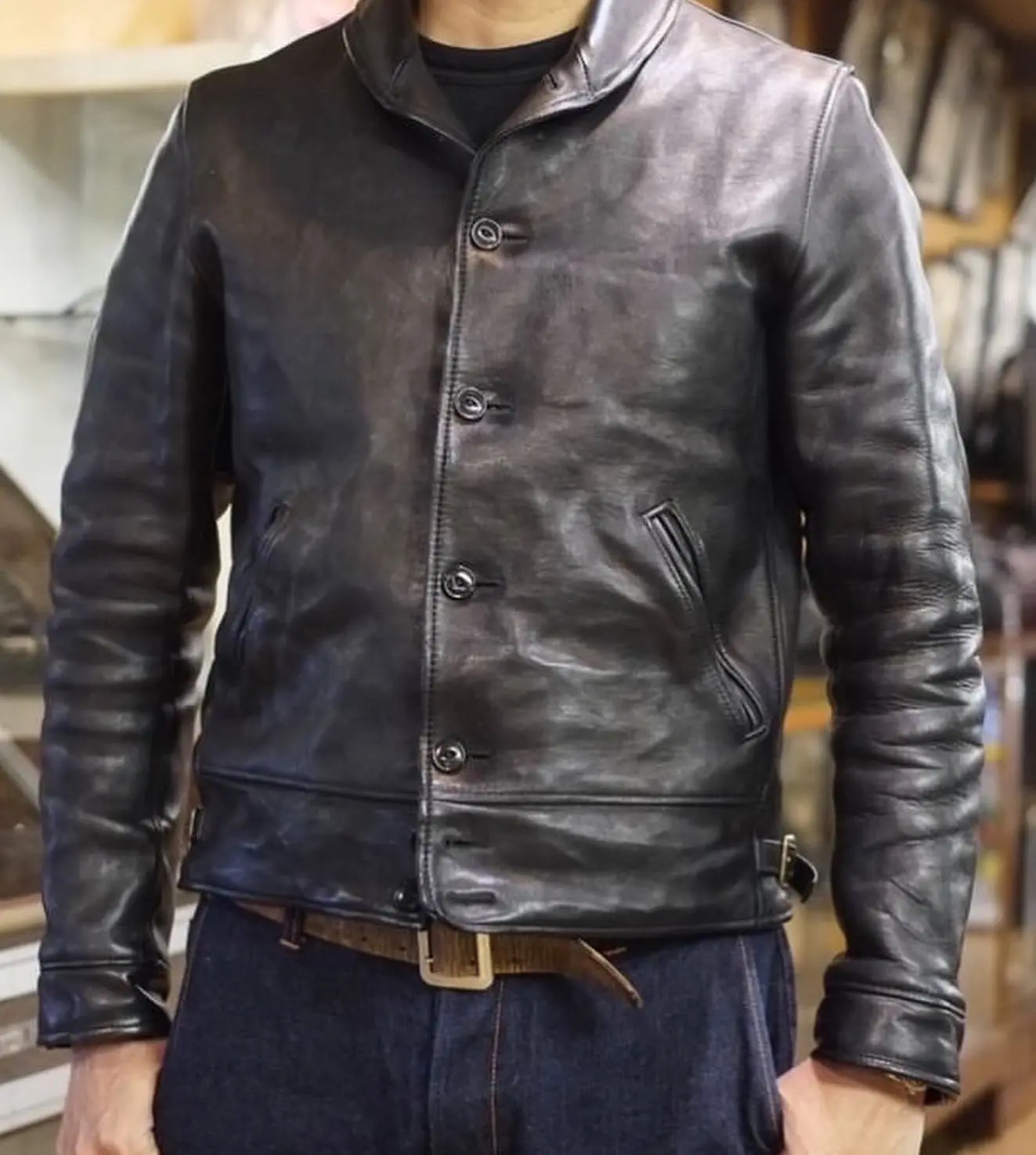  leather jacket brand