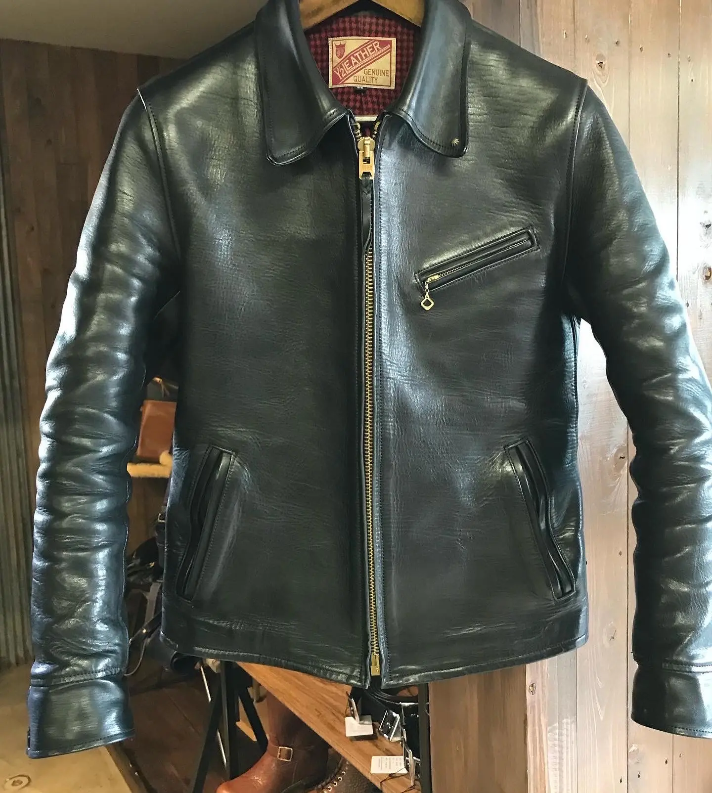  leather jacket brand