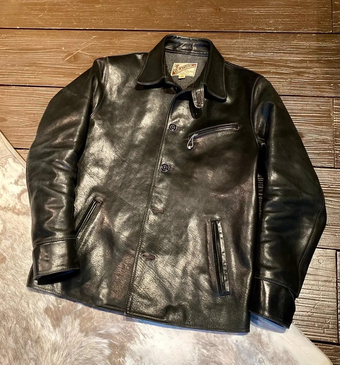  leather jacket brand