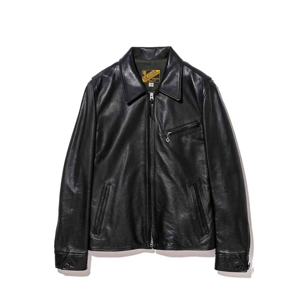 STEER OIL SINGLE RIDERS leather jacket brand