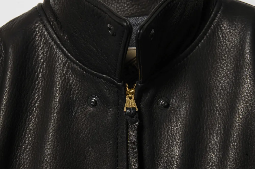 DEER SKIN SPORTS JACKET leather jacket brand