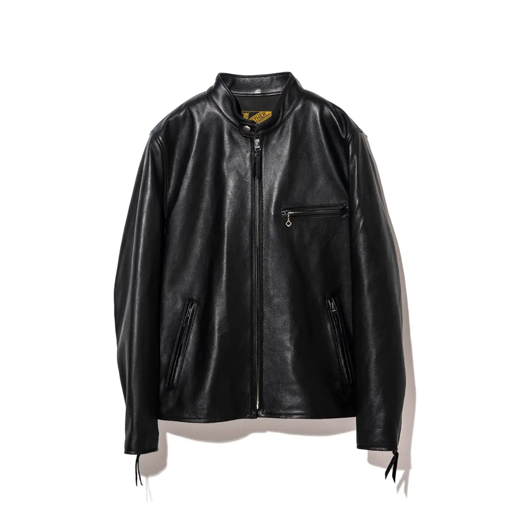 STEER OIL SINGLE RIDERS leather jacket brand