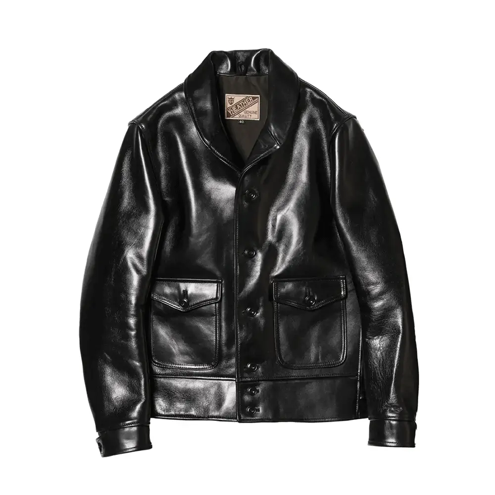 ANILINE HORSE COSSACK JACKET leather jacket brand
