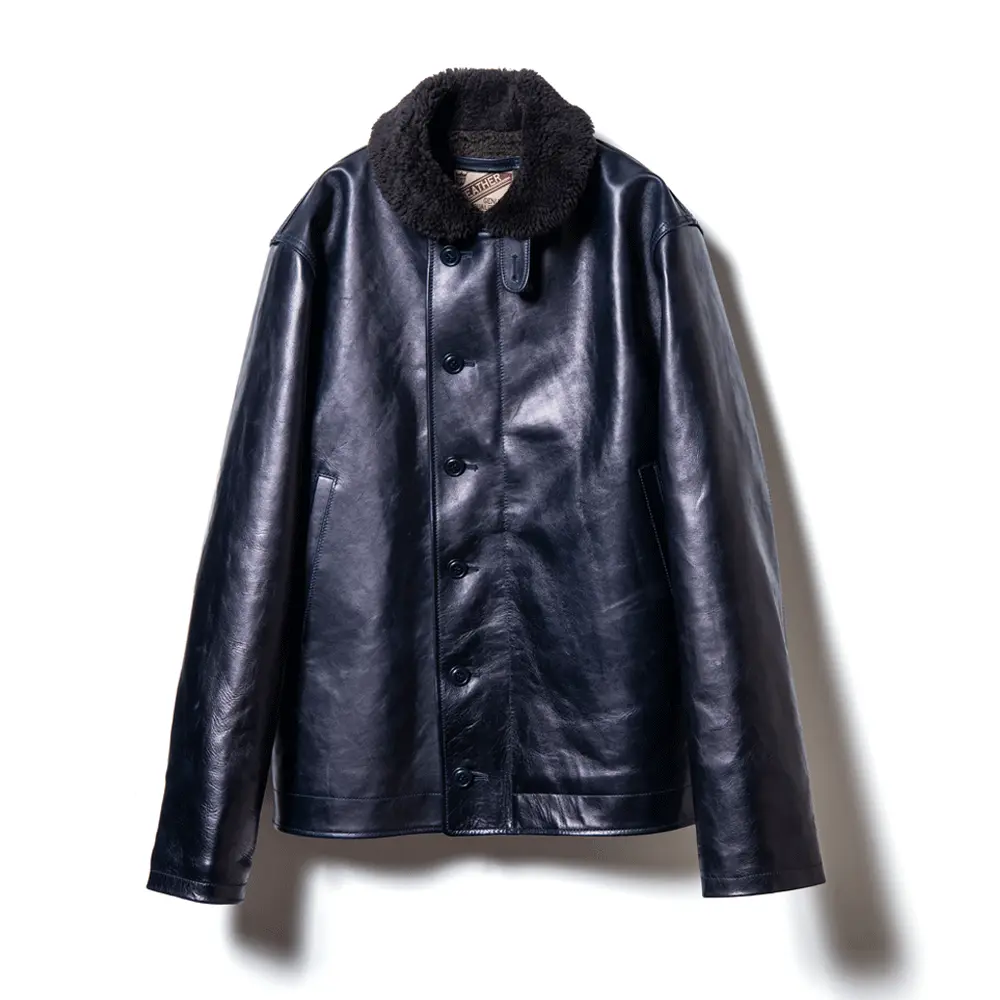 INDIGO HORSE N-1 leather jacket brand