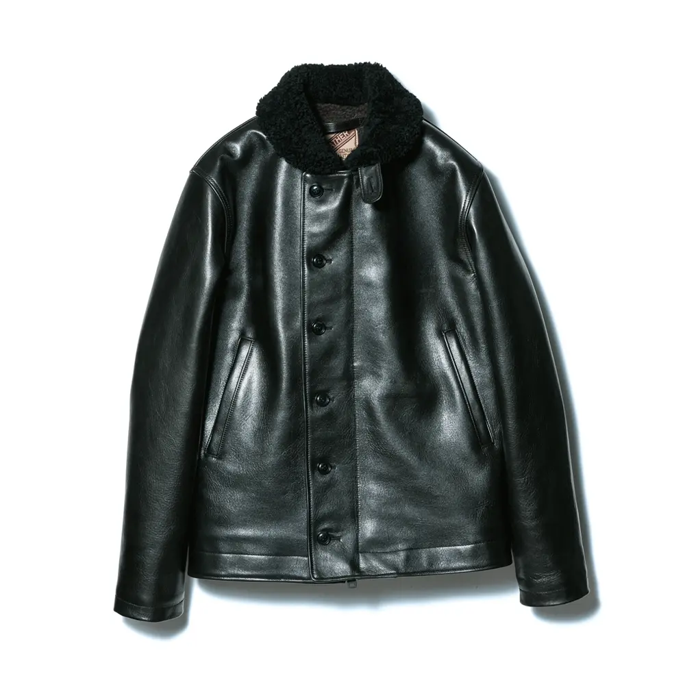 ANILINE HORSE N-1 leather jacket brand