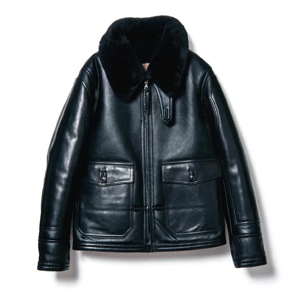 COLOMER MOUTON Type ANJ-4 leather jacket brand