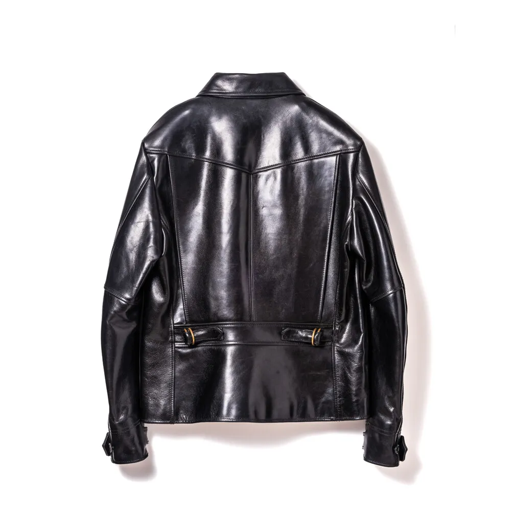 HAND OIL HORSE '30s GERMAN AVIATOR JACKET leather jacket brand