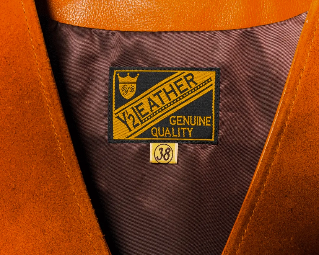 STEER ROUGHOUT ZIP VEST ~ Spring Edition ~ メンズ ウィメンズ レザージャケット 革ジャン