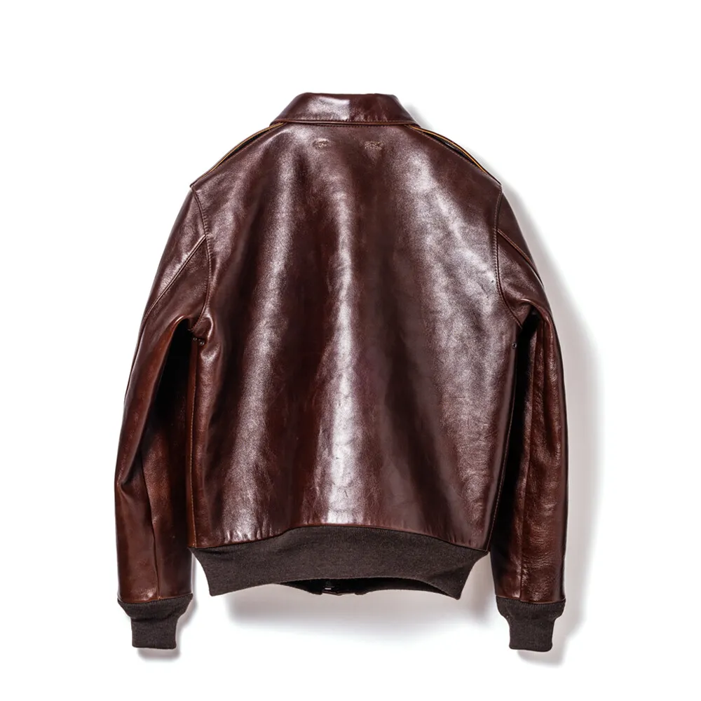 PULL UP HORSE Type A-2 メンズ ウィメンズ レザージャケット 革ジャン