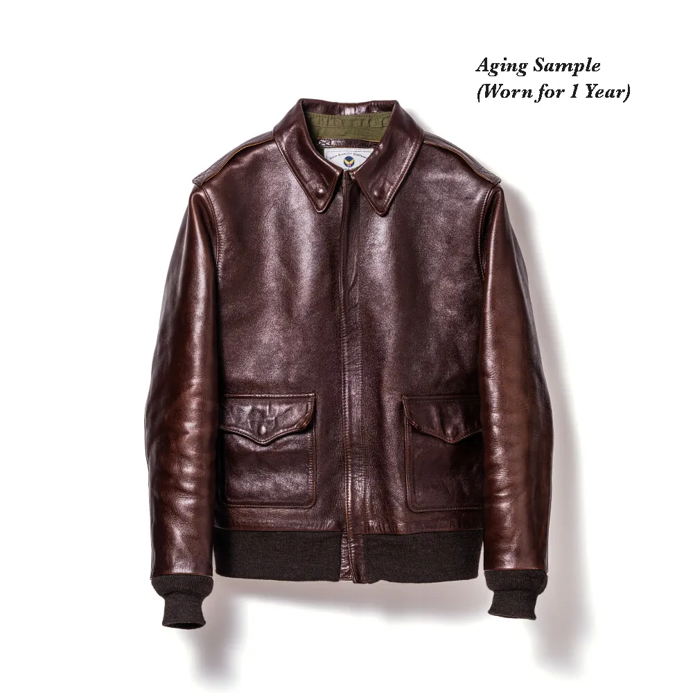 PULL UP HORSE Type A-2 メンズ ウィメンズ レザージャケット 革ジャン