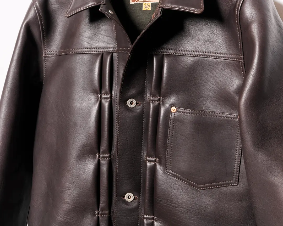 ECO HORSE TEA-CORE 1ST TYPE LEATHER JACKET leather jacket brand