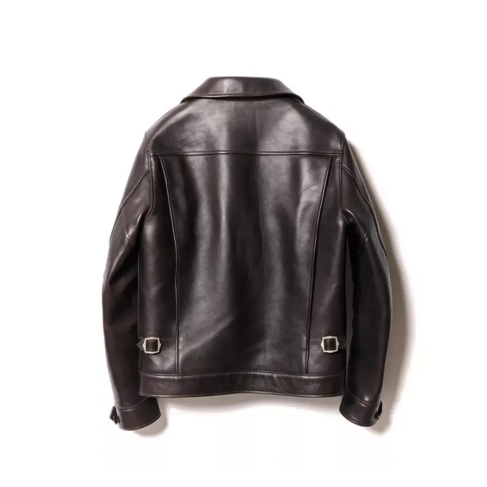 ECO HORSE TEA-CORE 1ST TYPE LEATHER JACKET メンズ ウィメンズ レザージャケット 革ジャン