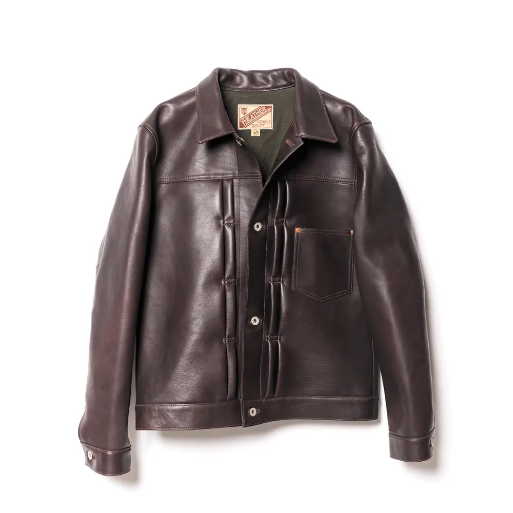 ECO HORSE TEA-CORE WWII Type JACKET leather jacket brand