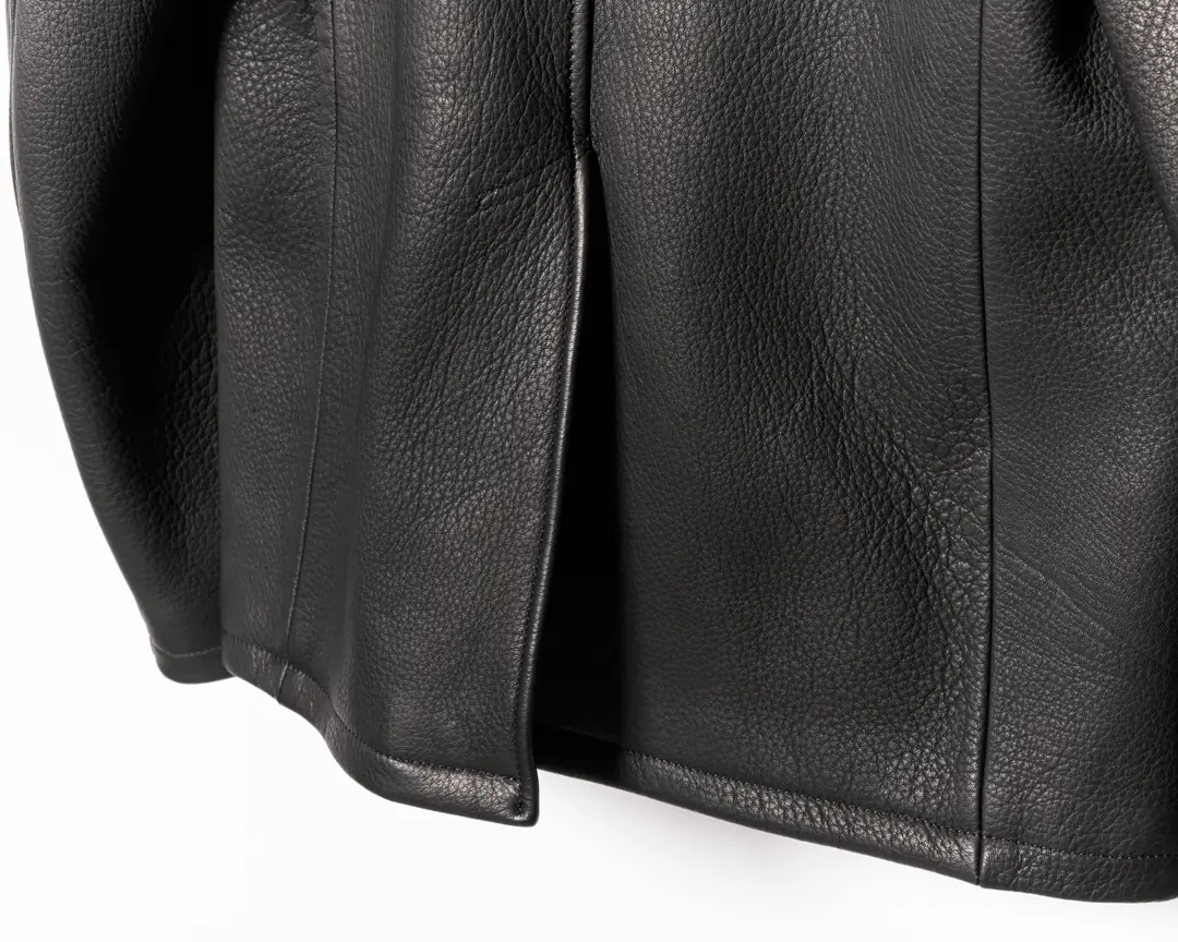 DEER SKIN SACK JACKET leather jacket brand
