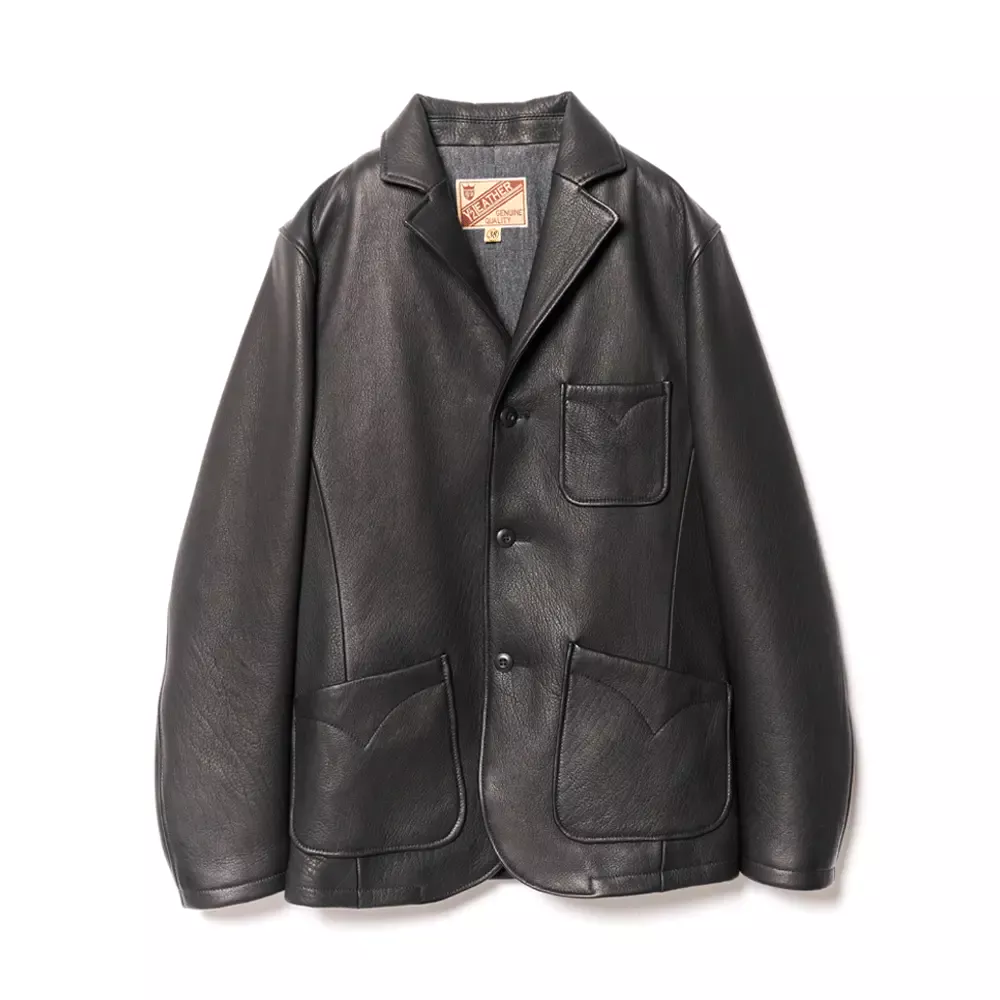 DEER SKIN SACK JACKET leather jacket brand