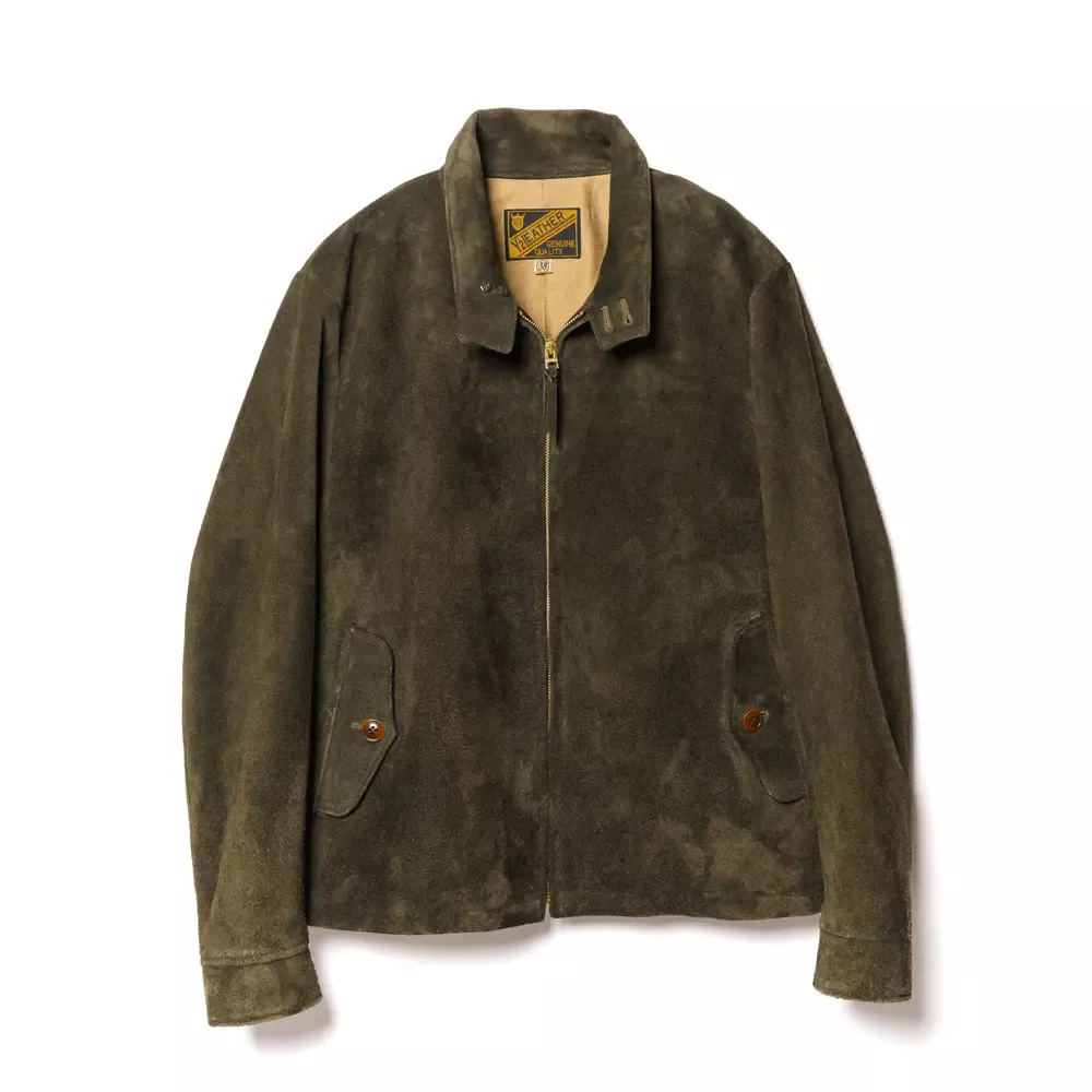 STEER SUEDE SWING TOP leather jacket brand