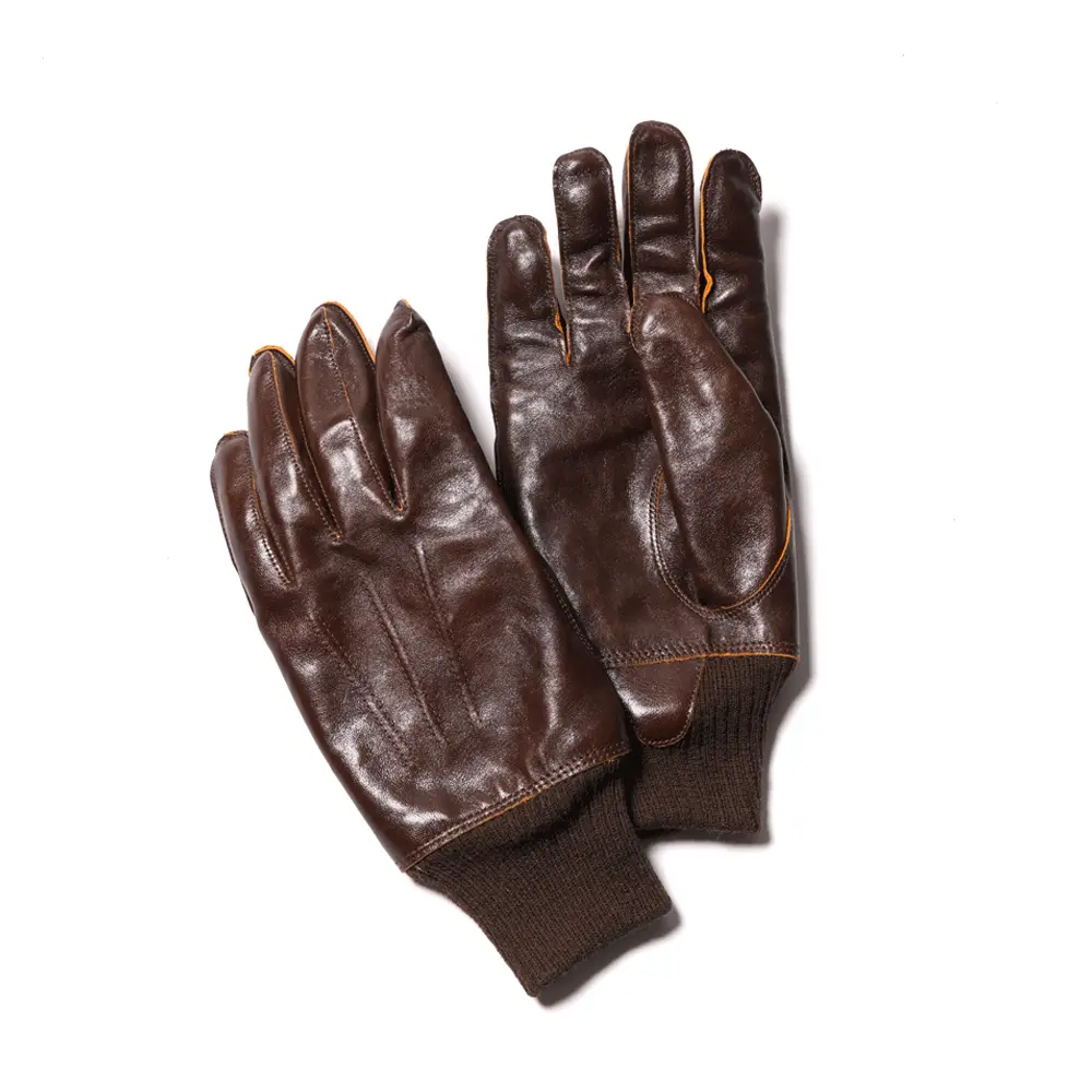 A-10 GLOVES - PULL UP HORSE leather jacket brand