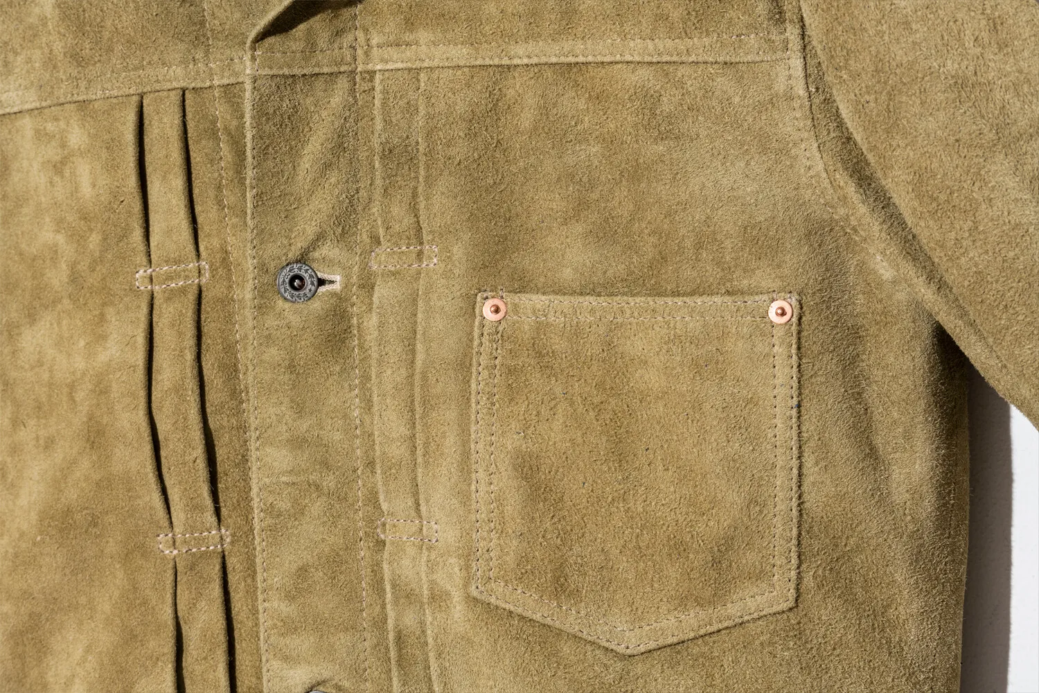 HORSE ROUGHOUT WWII TYPE JEAN JACKET ~ Spring Edition ~ メンズ ウィメンズ レザージャケット 革ジャン