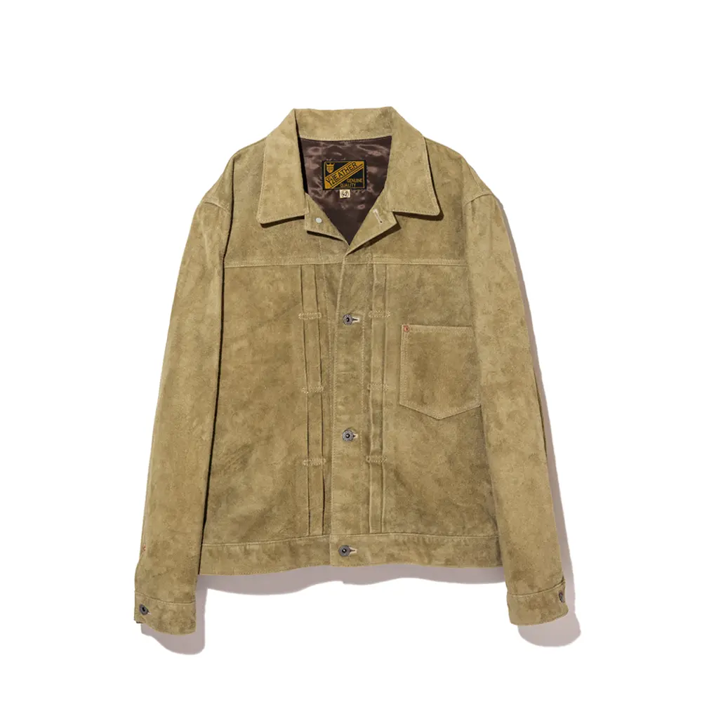 HORSE ROUGHOUT WWII TYPE JEAN JACKET ~ Spring Edition ~ メンズ ウィメンズ レザージャケット 革ジャン