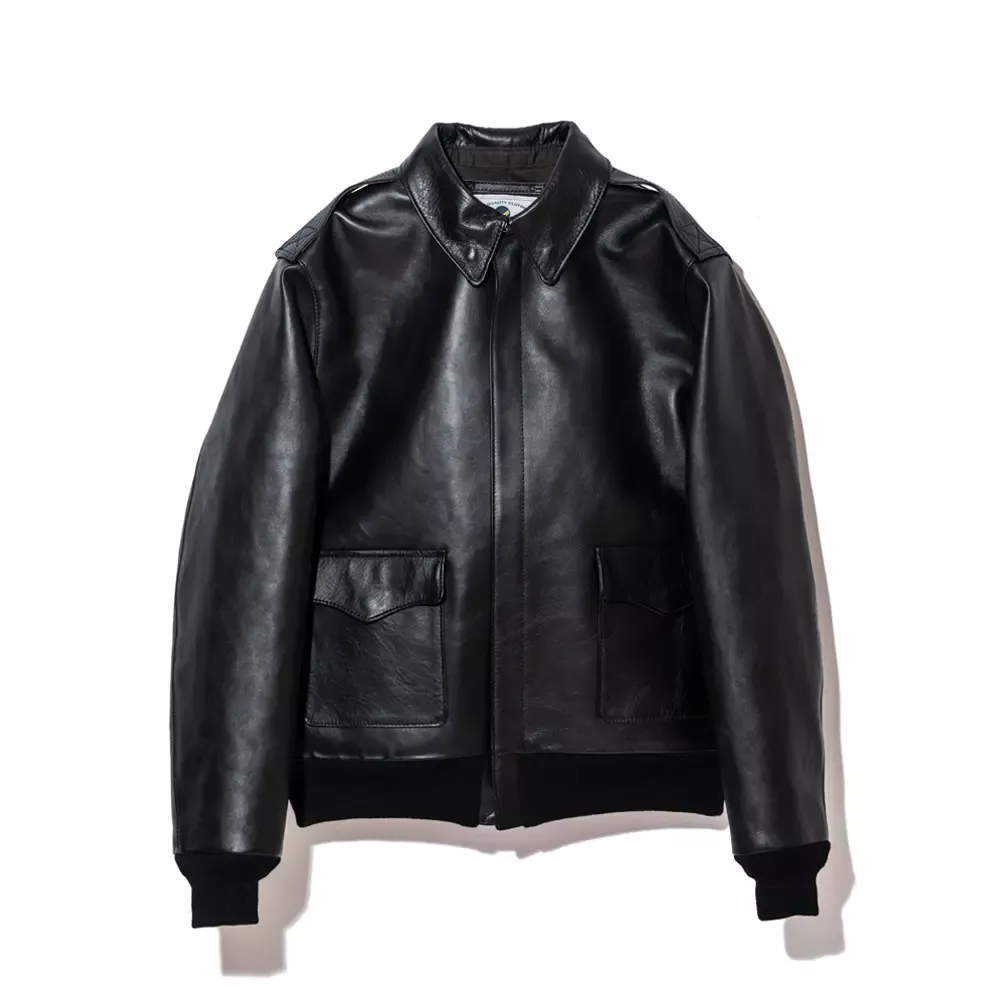 ECO HORSE PIGMENT Type A-2 leather jacket brand