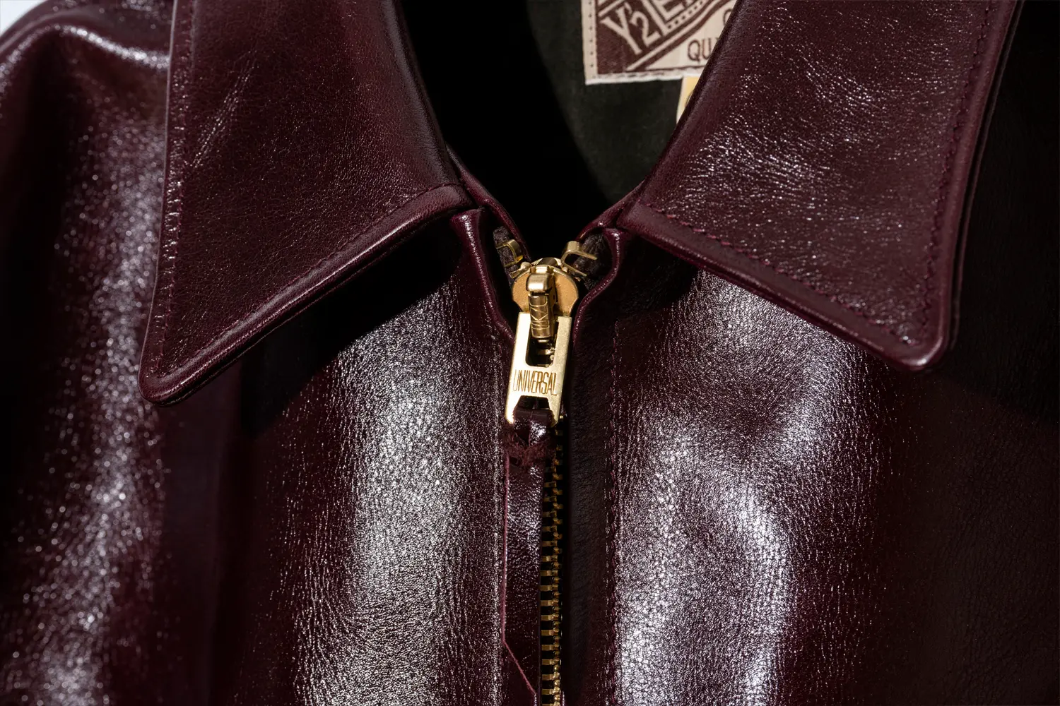 ANILINE STEER SINGLE BREASTED JACKET メンズ ウィメンズ レザージャケット 革ジャン