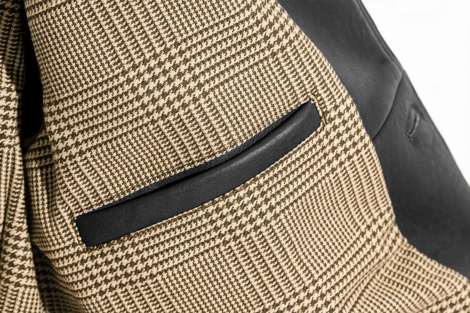 SHEEP SKIN COLLARLESS JACKET leather jacket brand