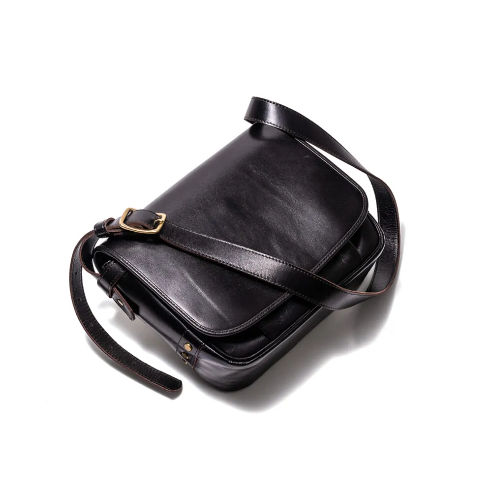 ANILINE STEER SMALL MAIL BAG leather jacket brand
