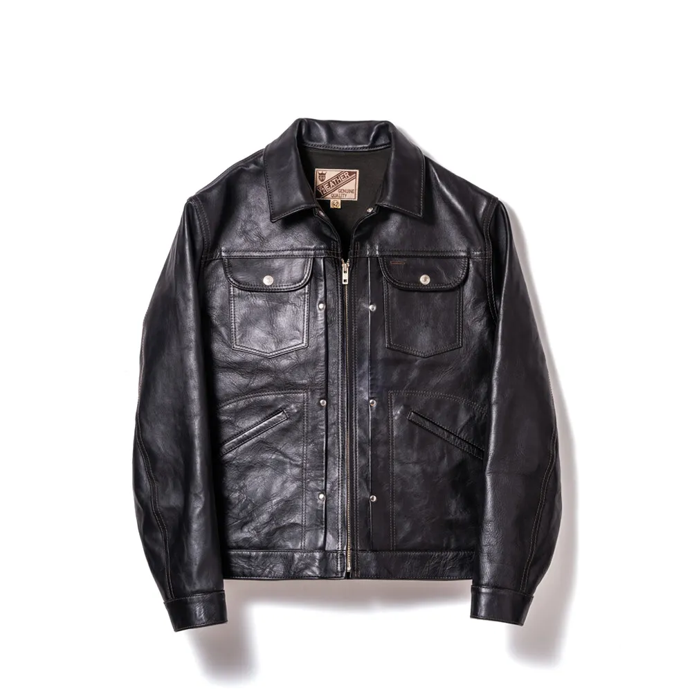 IRON TANNED HORSE '60s JEAN JACKET ~ Spring Edition ~ leather jacket brand