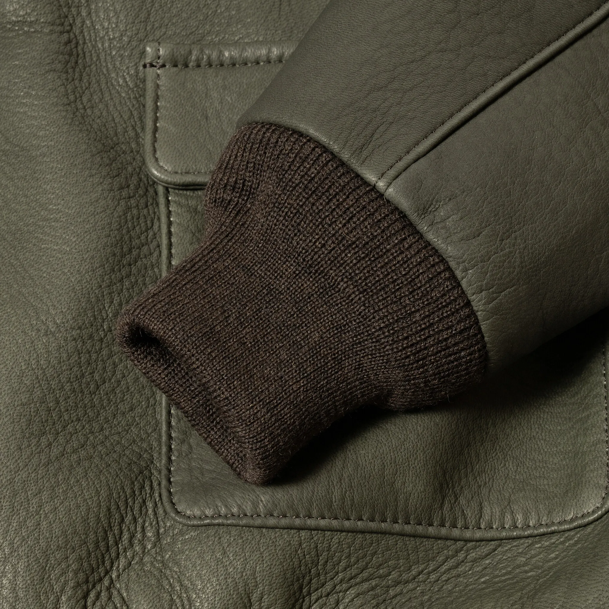 DEER SKIN Type A-2 ~ Spring Edition ~ メンズ ウィメンズ レザージャケット 革ジャン