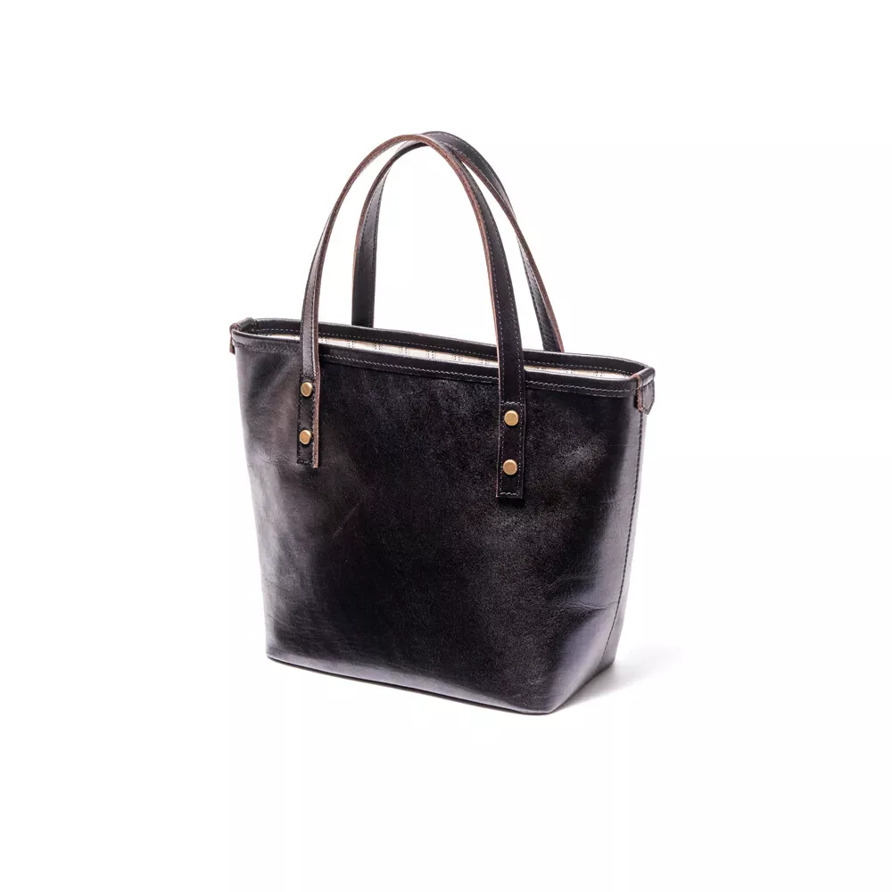 ANILINE STEER MINI TOTE BAG leather jacket brand