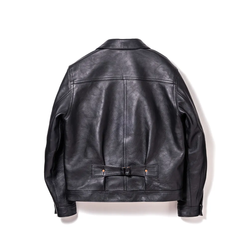 SUMI DYED HORSE '50s TYPE II JEAN JACKET メンズ ウィメンズ レザージャケット 革ジャン