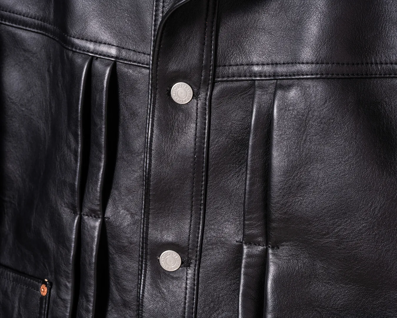 SUMI DYED HORSE '50s TYPE II JEAN JACKET メンズ ウィメンズ レザージャケット 革ジャン