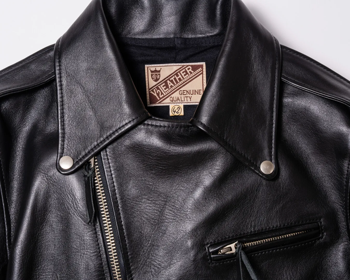 IRON TANNED HORSE D-POCKET DOUBLE BREASTED RIDERS メンズ ウィメンズ レザージャケット 革ジャン