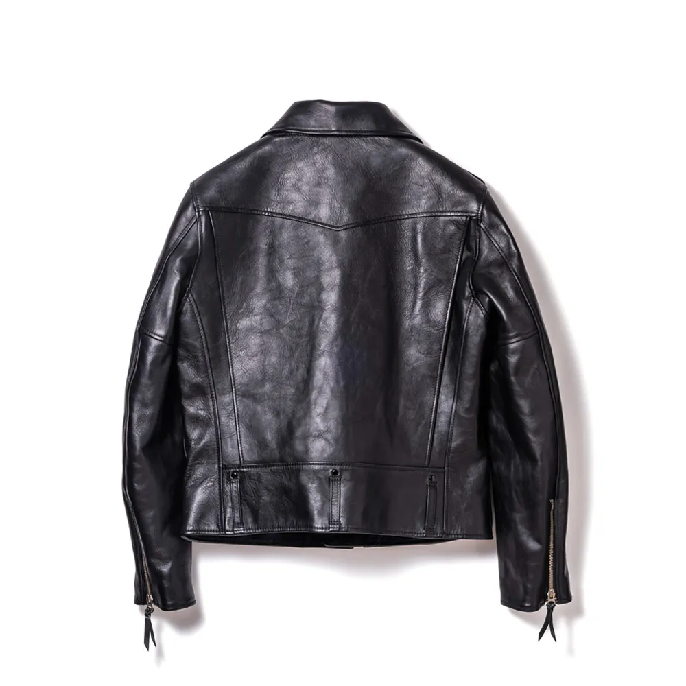 IRON TANNED HORSE D-POCKET DOUBLE BREASTED RIDERS メンズ ウィメンズ レザージャケット 革ジャン