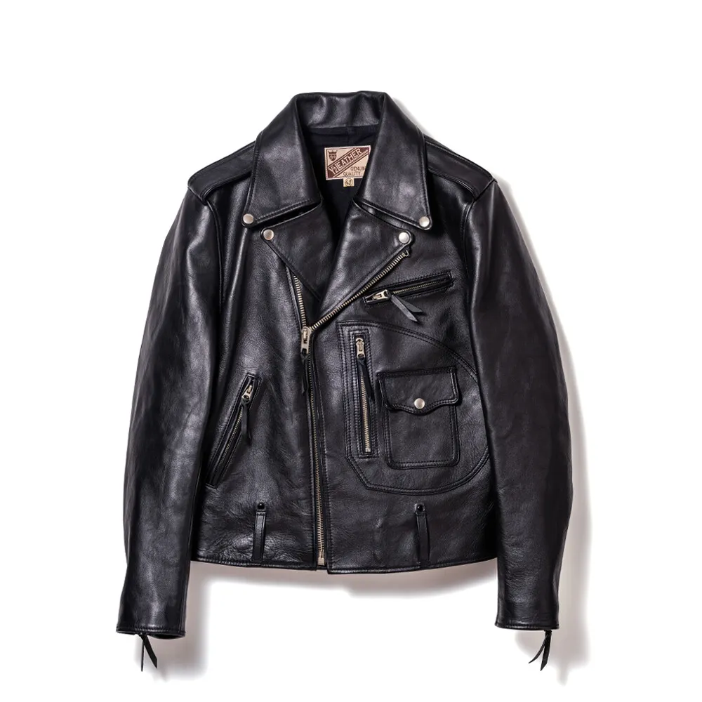 IRON TANNED HORSE D-POCKET DOUBLE BREASTED RIDERS メンズ ウィメンズ レザージャケット 革ジャン