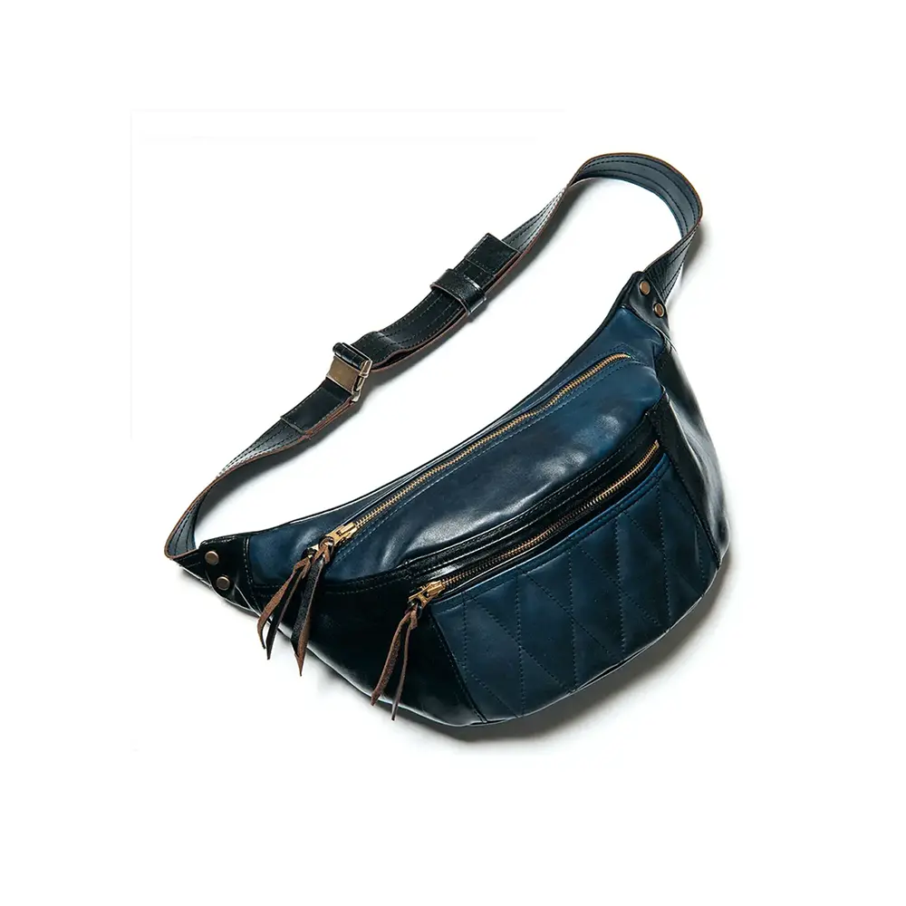 HORSE HIDE WAIST BAG メンズ ウィメンズ レザージャケット 革ジャン