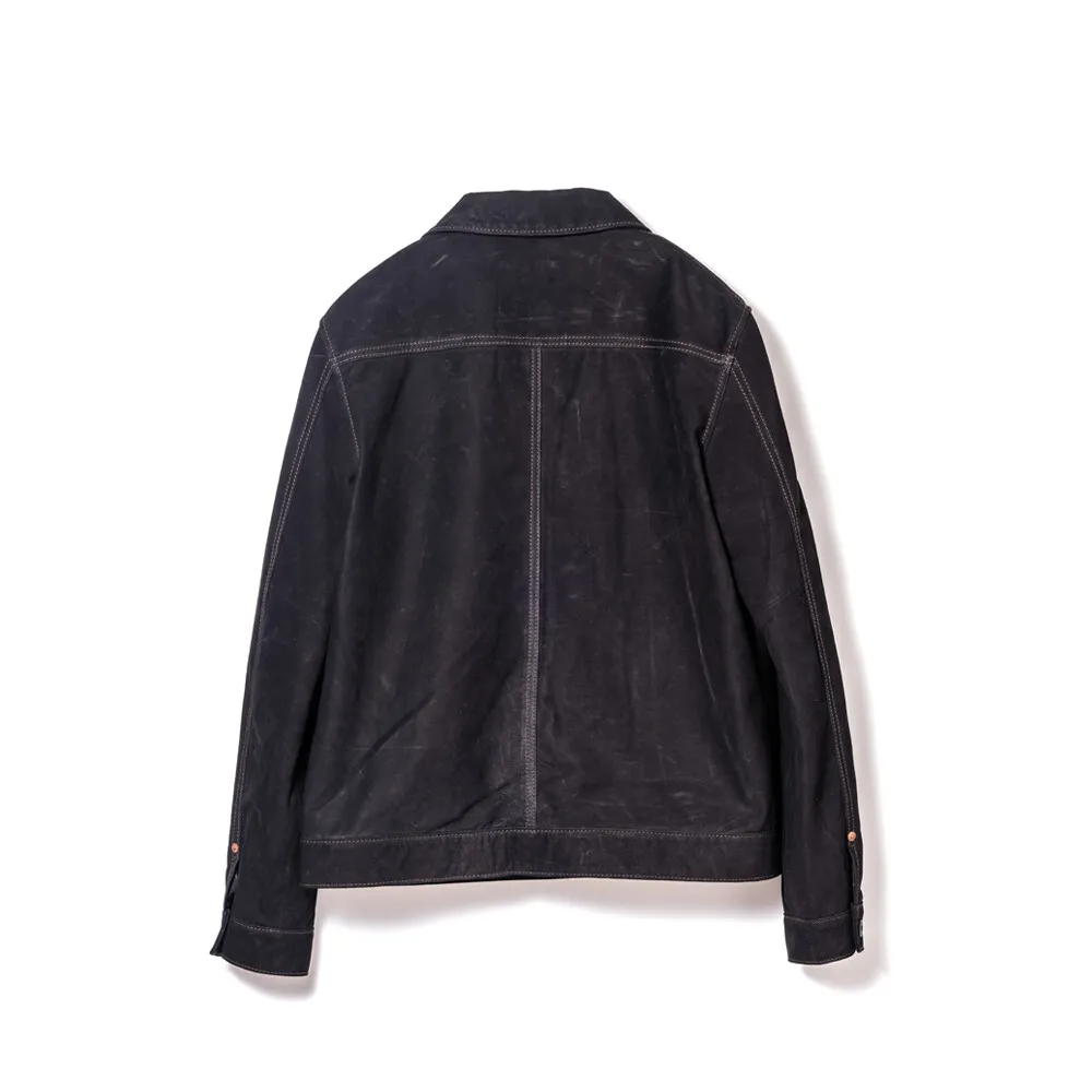 HORSE NUBUCK WWII JEAN JACKET メンズ ウィメンズ レザージャケット 革ジャン