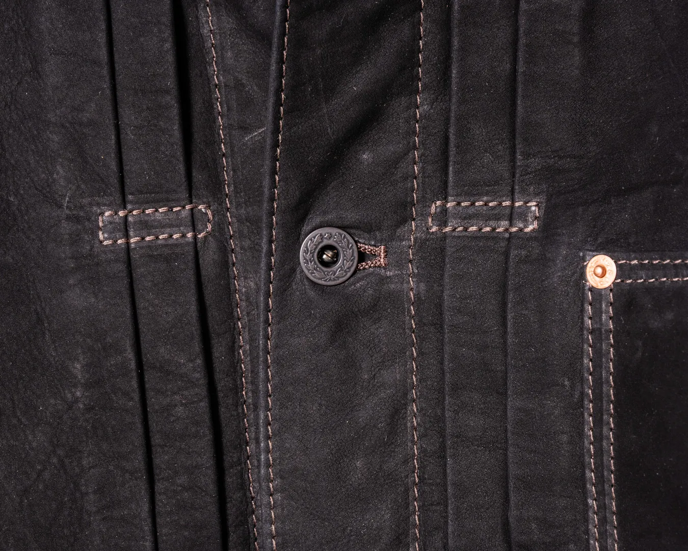 HORSE NUBUCK WWII JEAN JACKET メンズ ウィメンズ レザージャケット 革ジャン